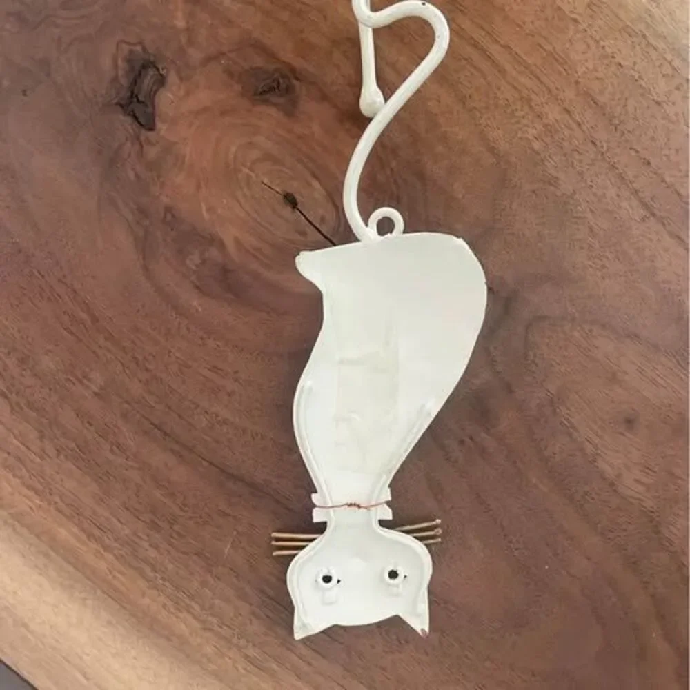 Vintage Style Metal Cat Wall Hook